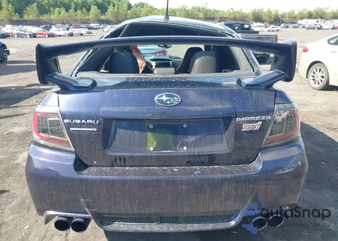 2012 Subaru Impreza Wrx Sti Limited from USA, damaged, VIN JF1GV8J6XCL028589